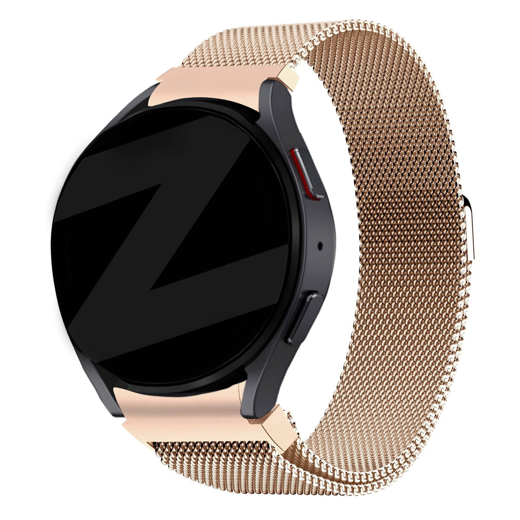 Milanese Loop horlogebandje - 20mm - Rosé goud