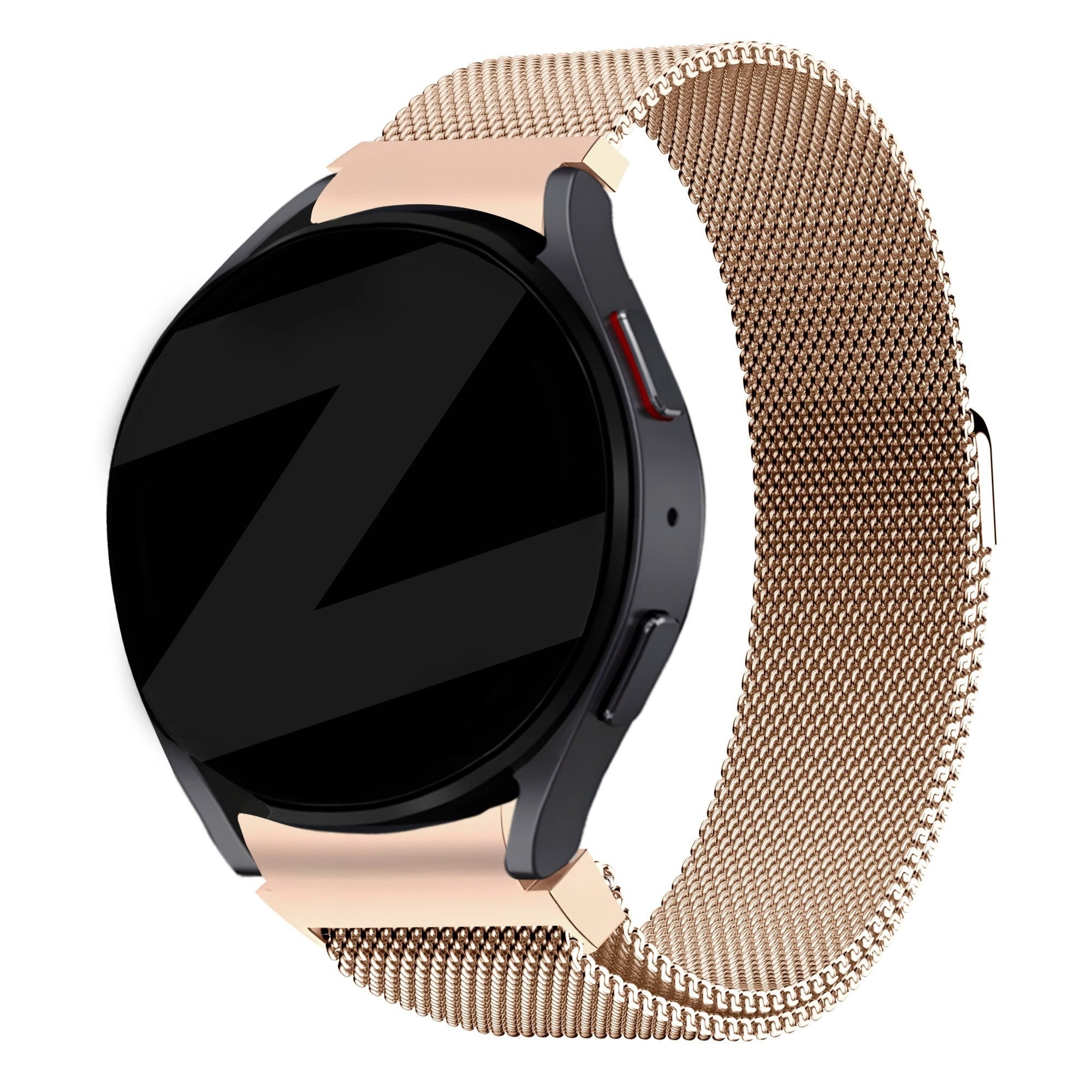 Milanese Loop horlogebandje - 20mm - Rosé goud