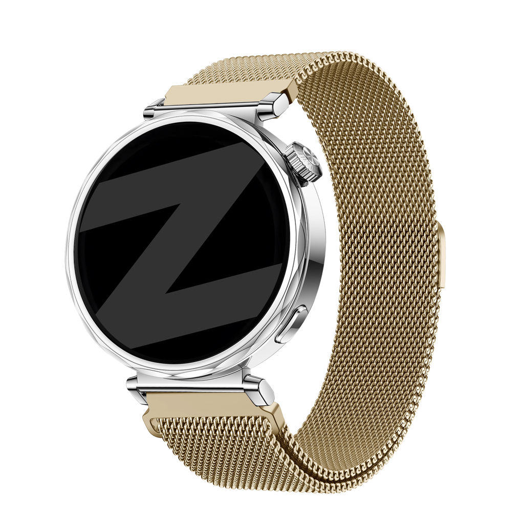Milanese Easy Fit horlogebandje - 18mm - Goud