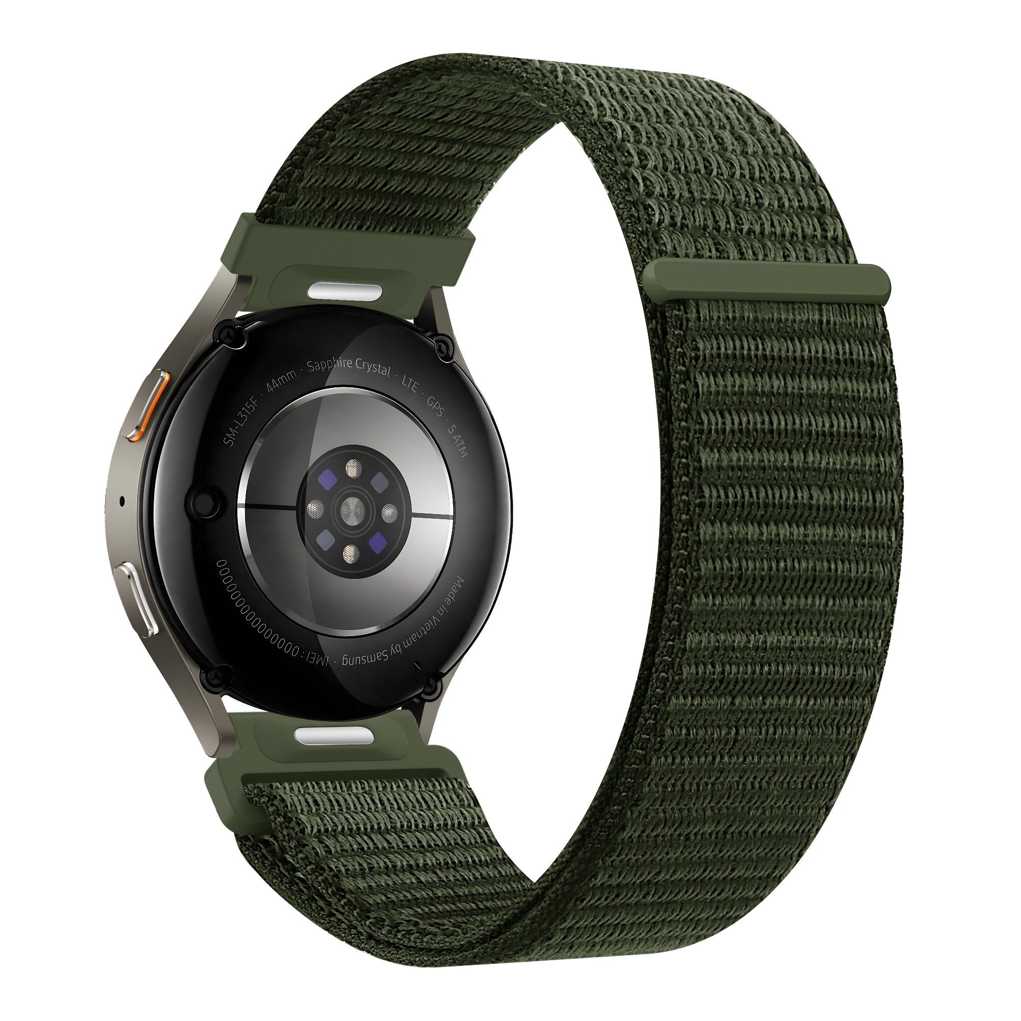 Nylon Easy fit horlogebandje - 20mm - Groen