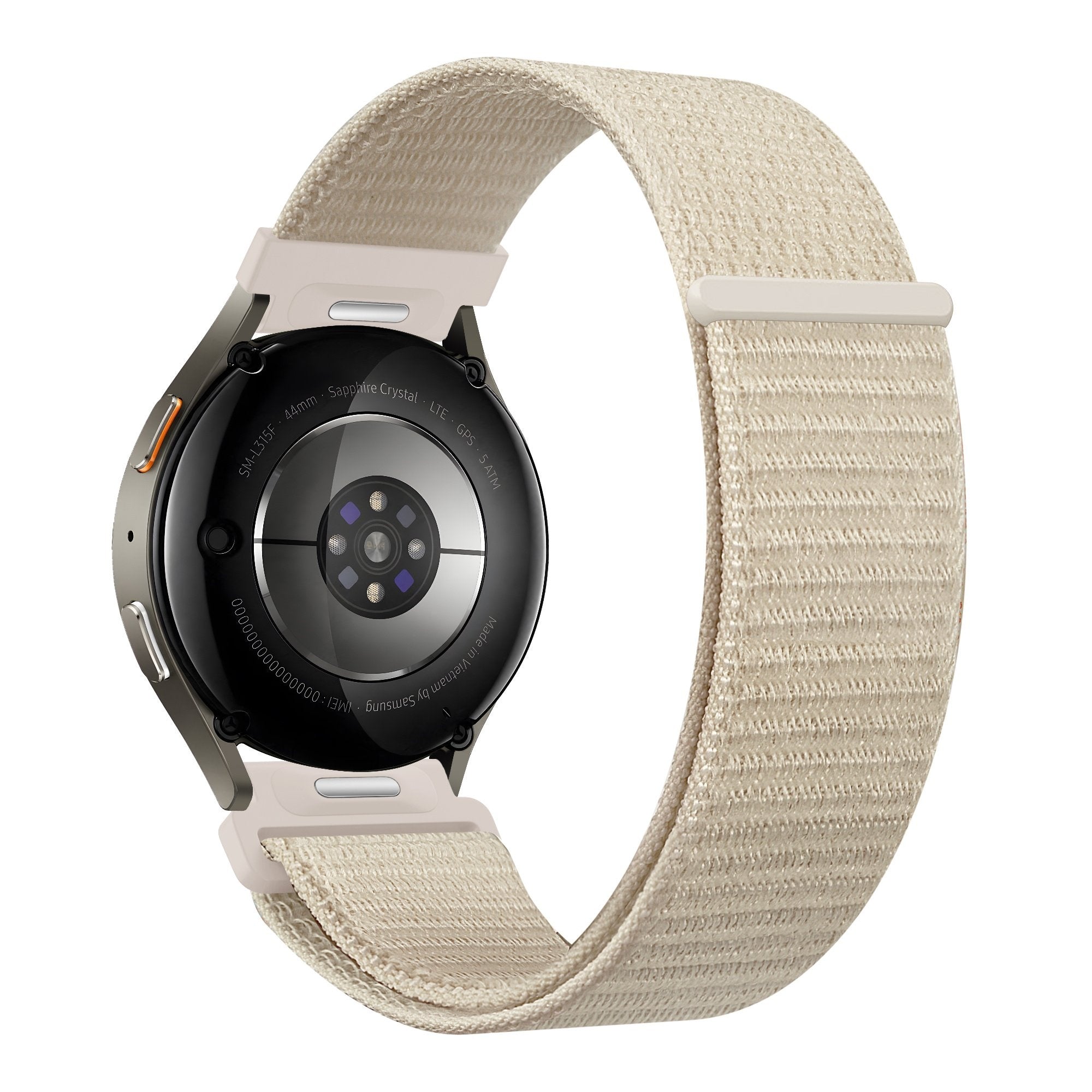 Nylon Easy fit horlogebandje - 20mm - Sterrenlicht