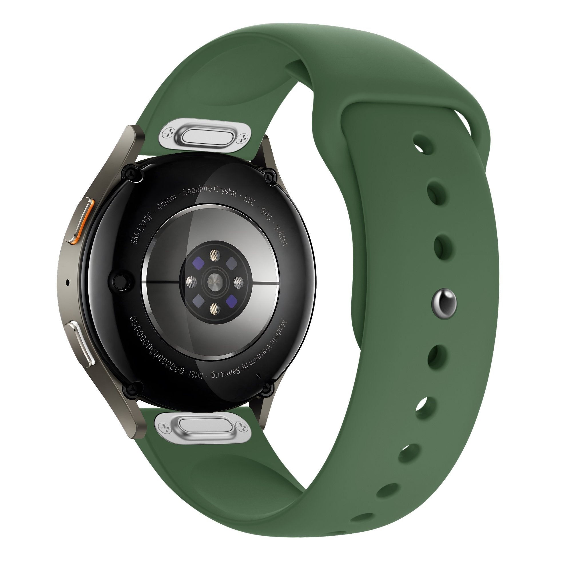 Sport Easy Fit horlogebandje - 22mm - Groen