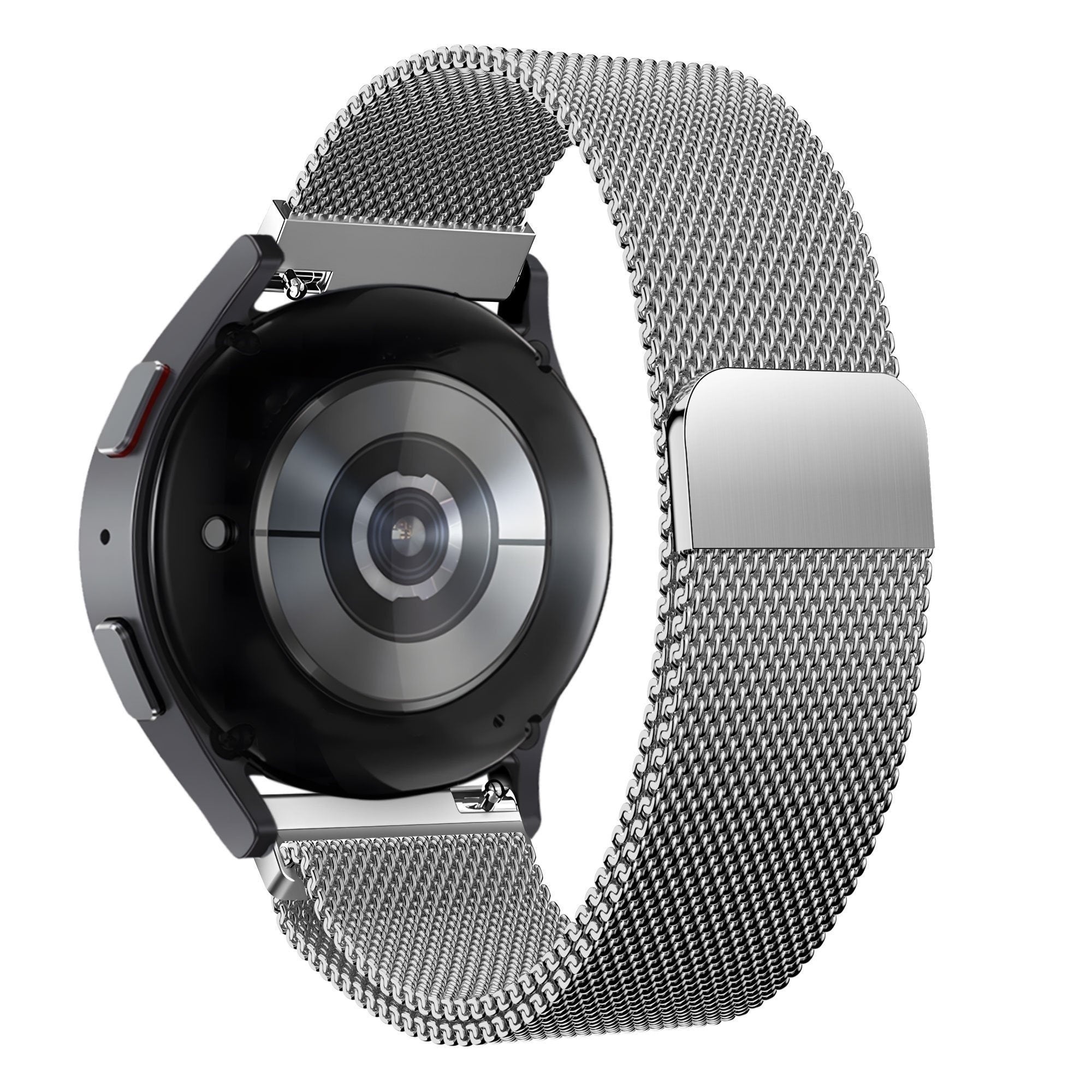 Milanese Loop horlogebandje - 22mm - Zilver