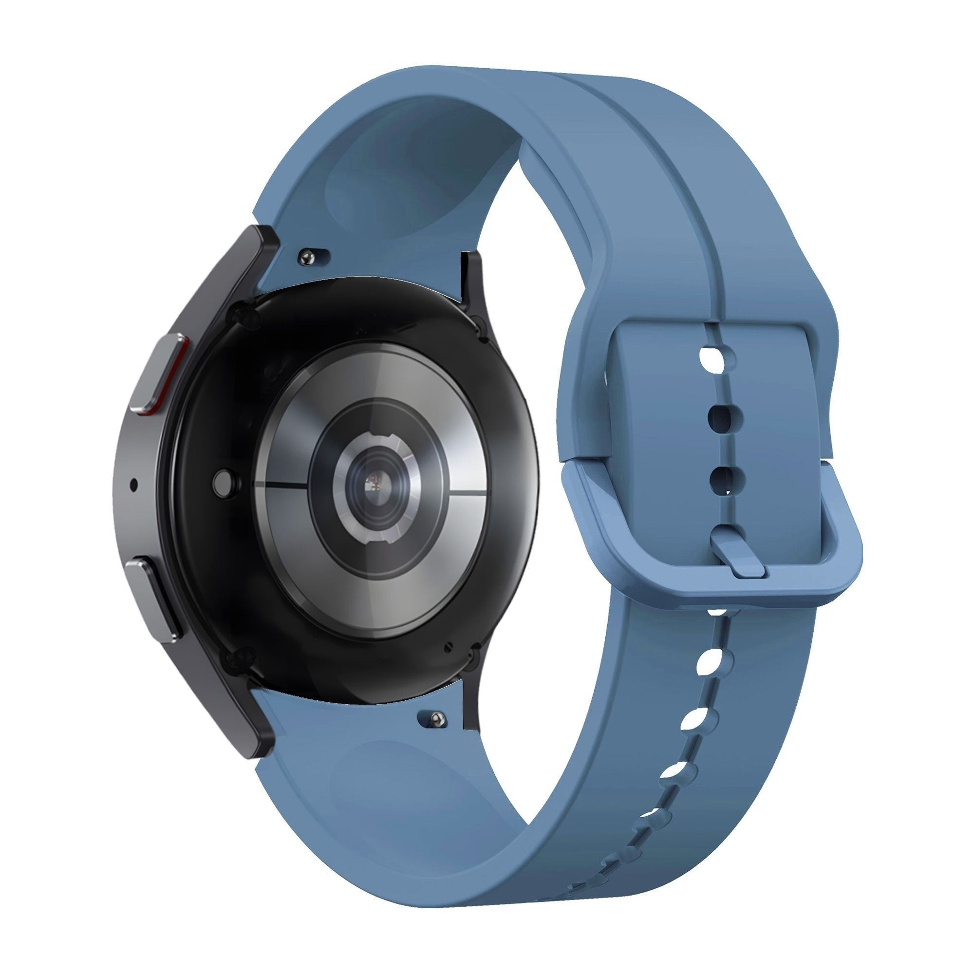 Siliconen Extreme horlogebandje - 20mm - Grijsblauw