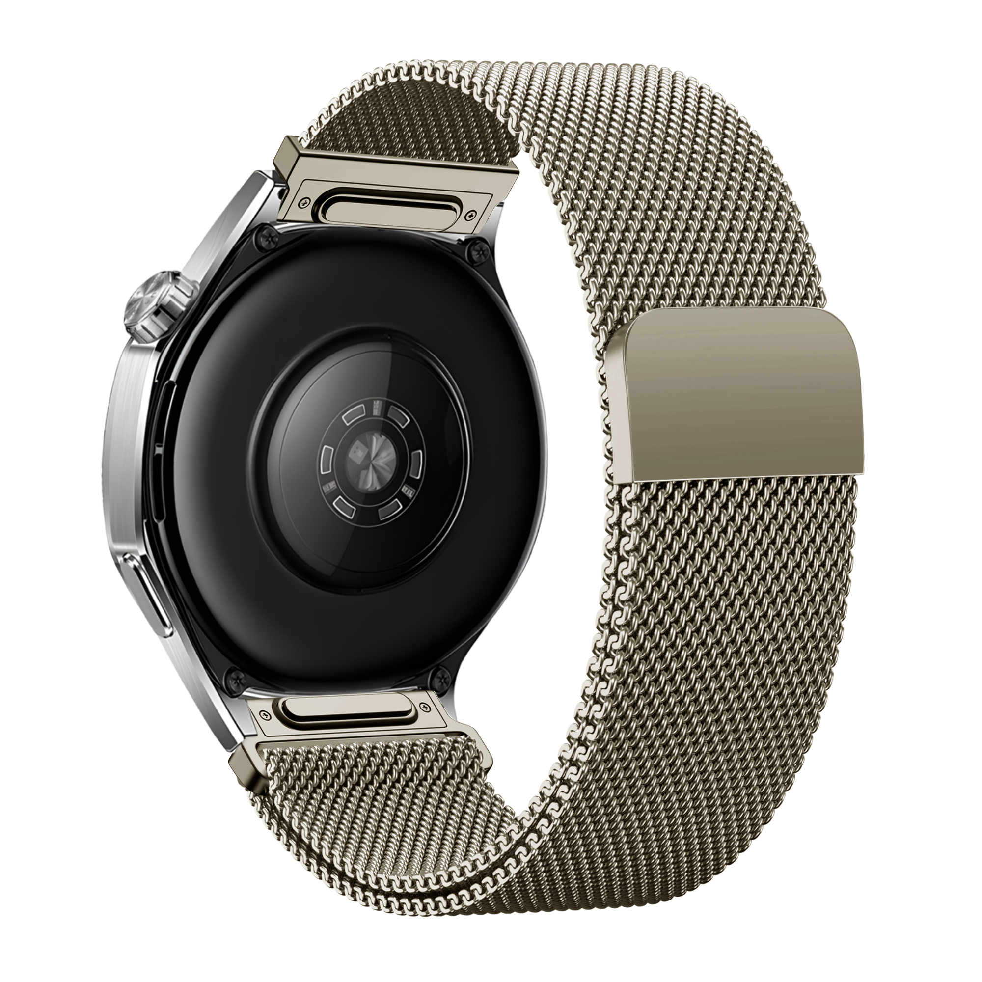 Milanese Easy Fit horlogebandje - 22mm - Titanium
