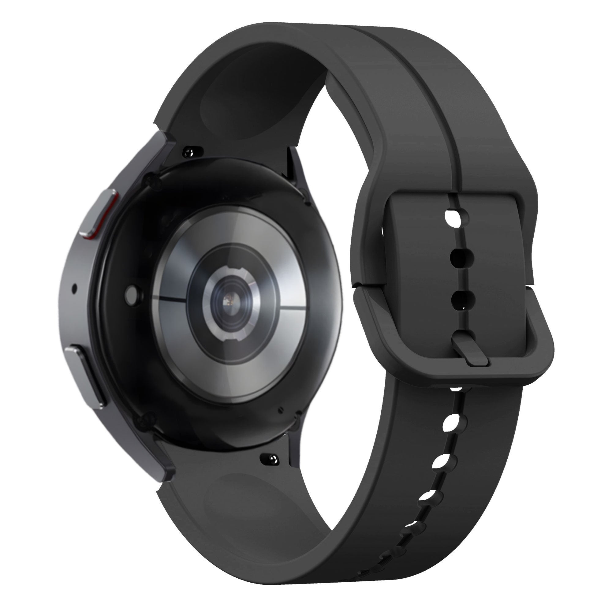 Siliconen Extreme horlogebandje - 20mm - Zwart