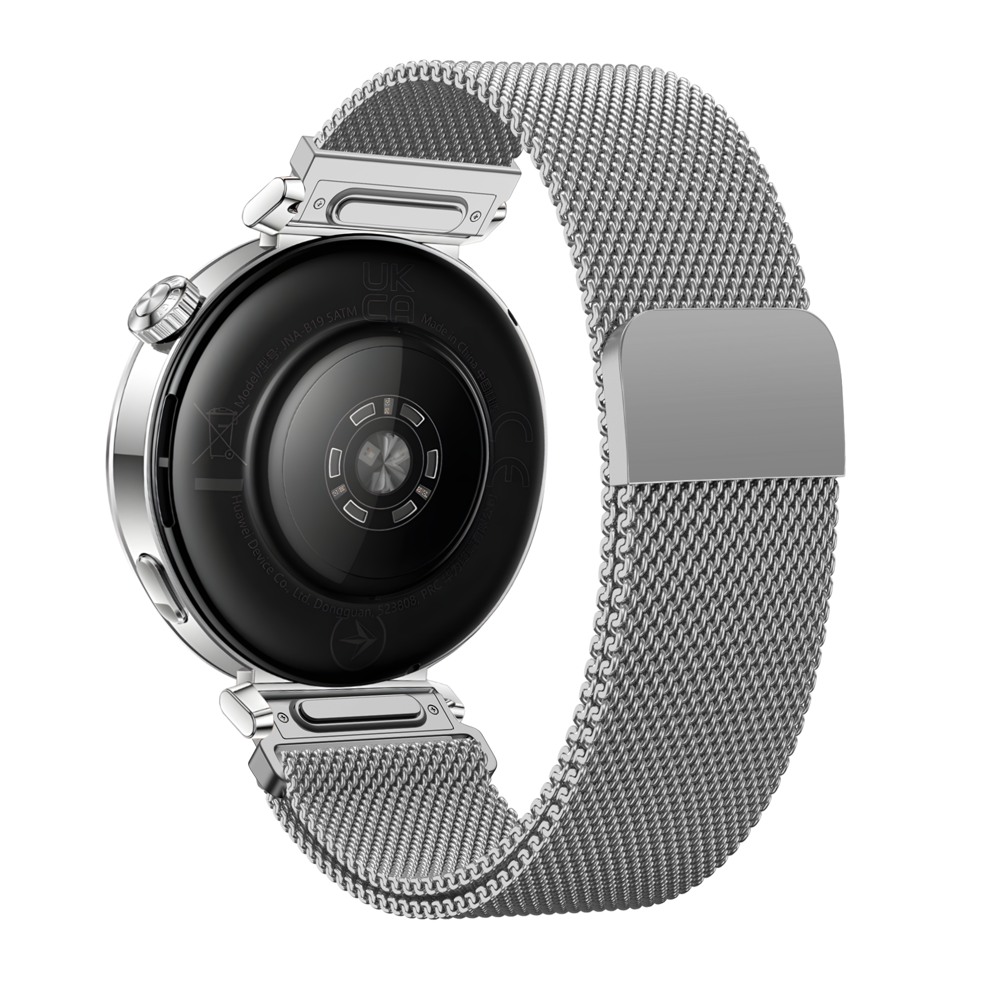 Milanese Easy Fit horlogebandje - 18mm - Zilver
