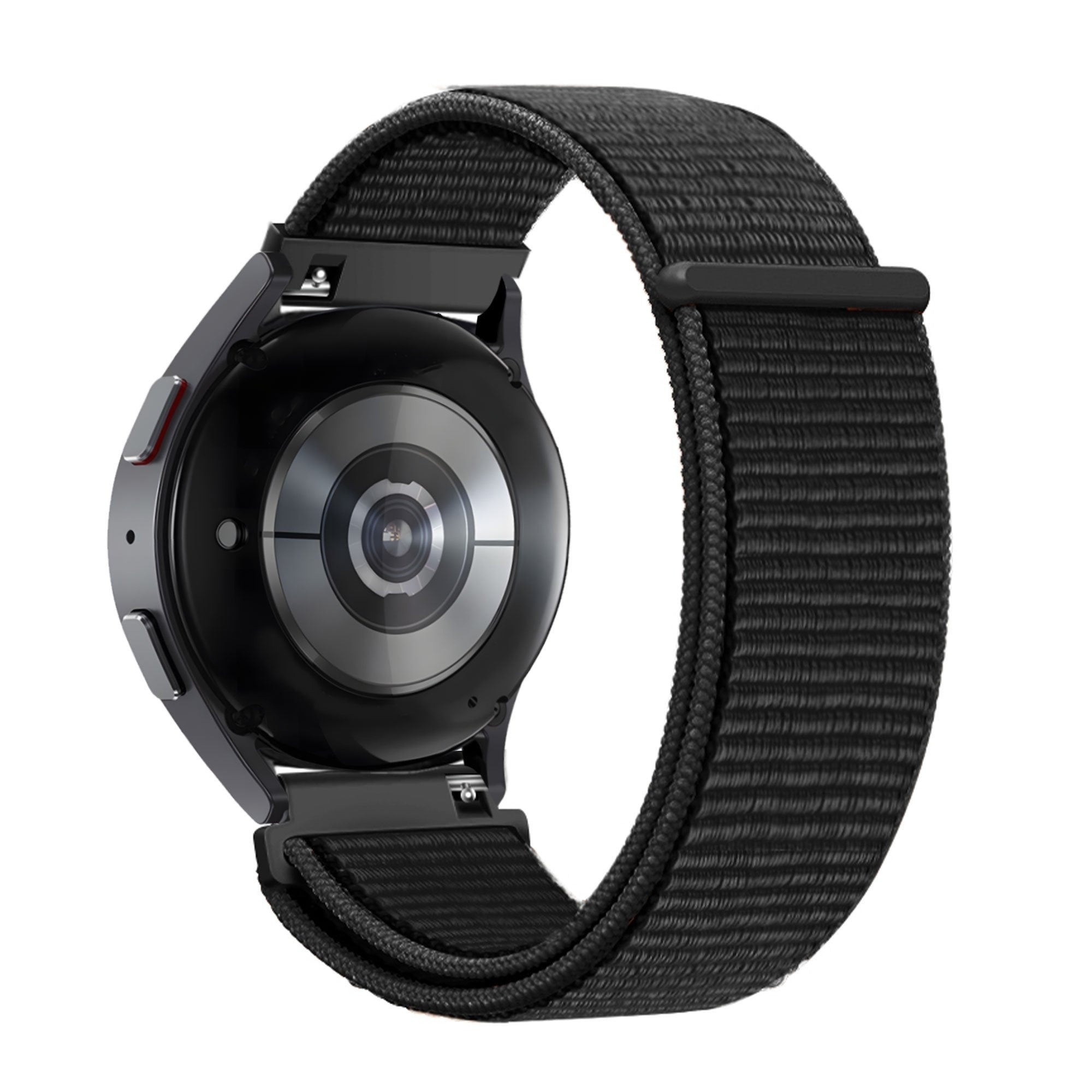 Nylon Loop horlogebandje - 20mm - Zwart