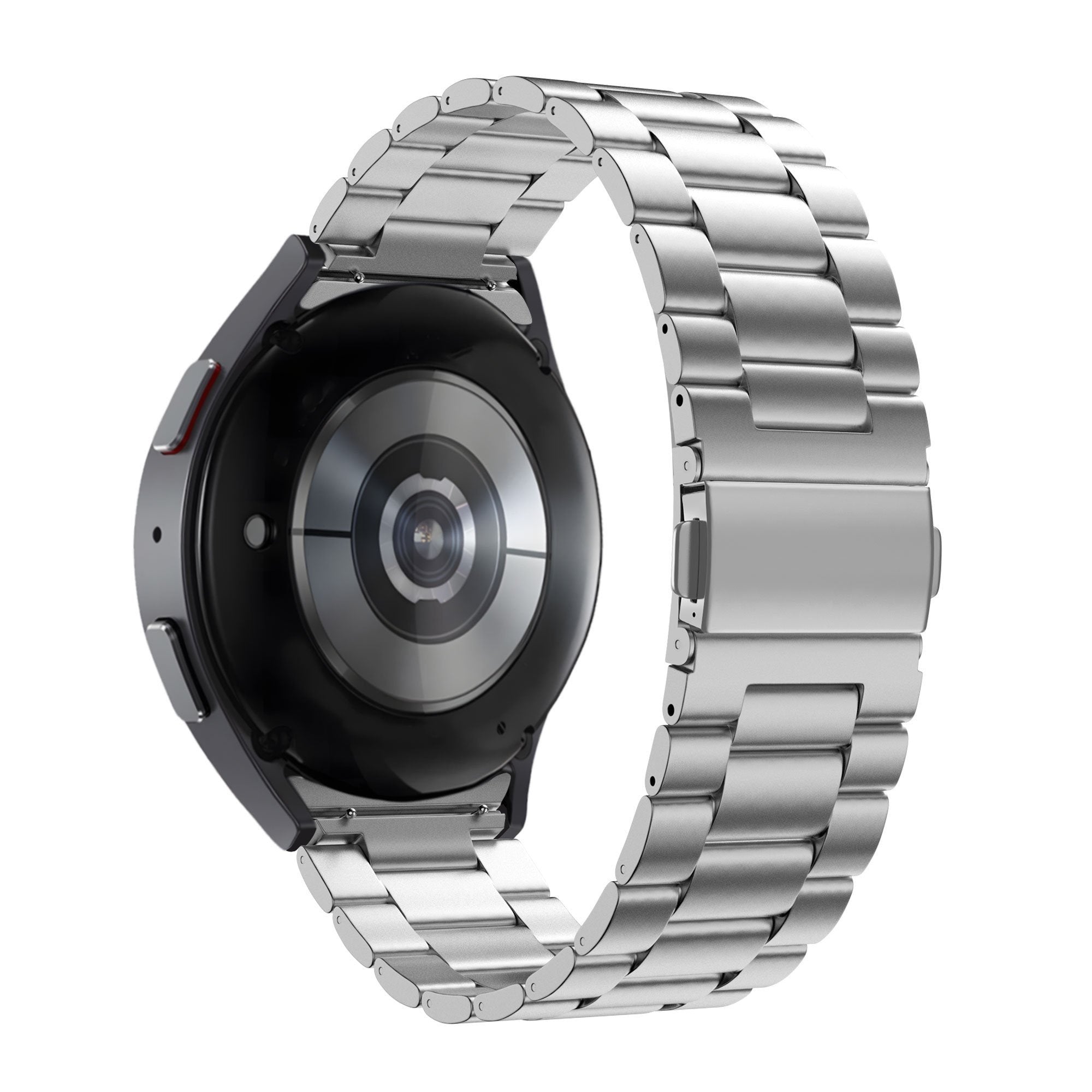 Titanium Schakel horlogebandje - 20mm - Zilver