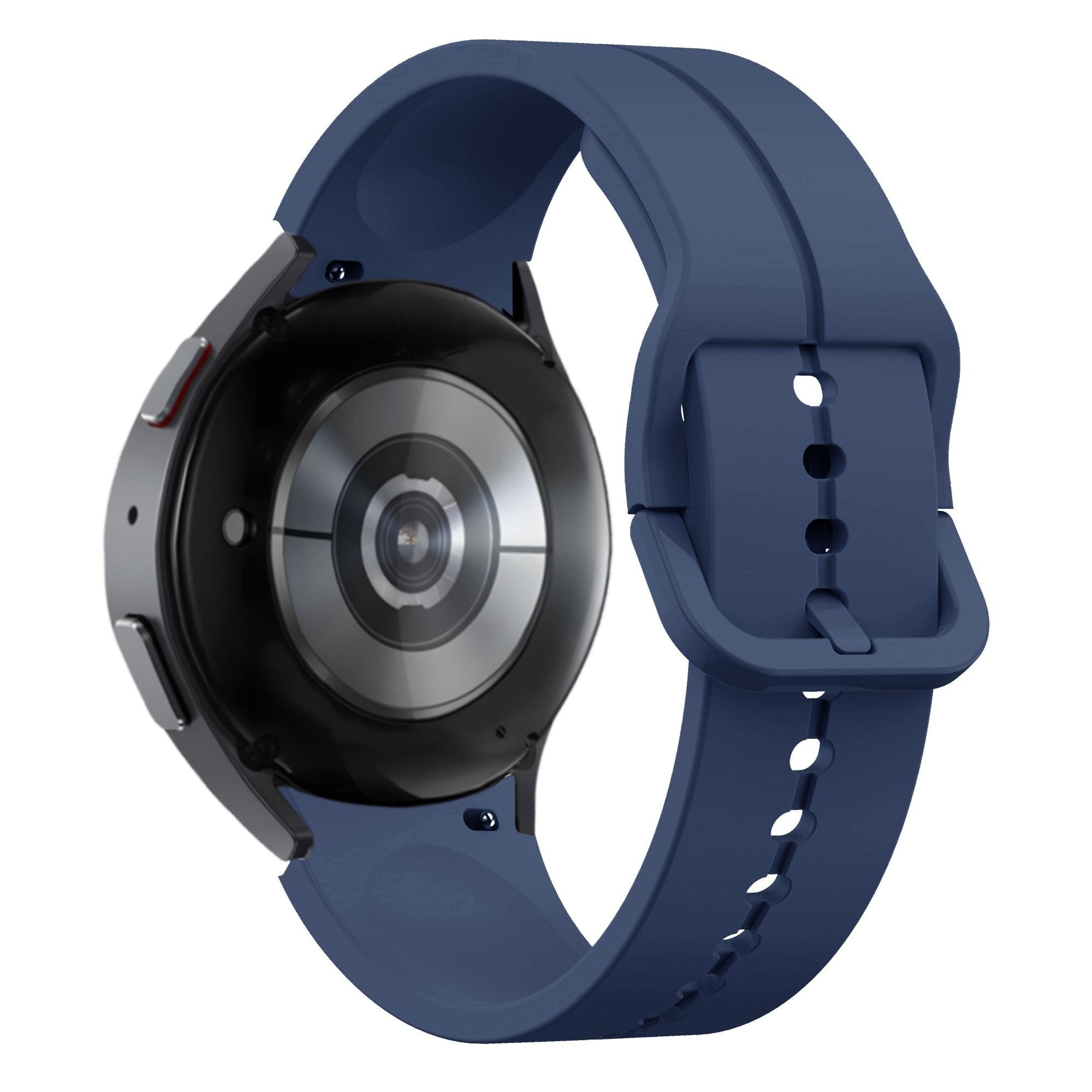 Siliconen Extreme horlogebandje - 20mm - Donkerblauw