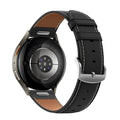 Lederen 'Easy fit' horlogebandje - 18mm - Zwart