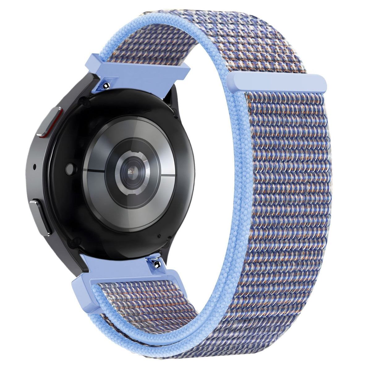 Nylon Loop horlogebandje - 20mm - Azure blauw