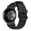 Nylon Met Gesp horlogebandje - 22mm - Zwart