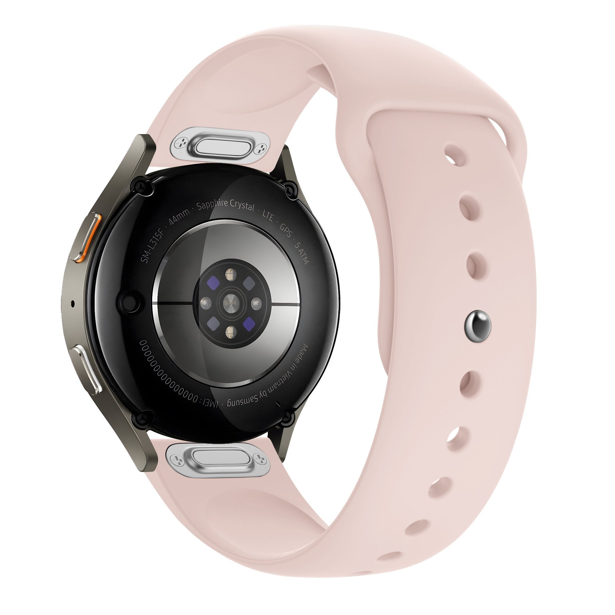 Sport Easy fit horlogebandje - 20mm - Lichtroze
