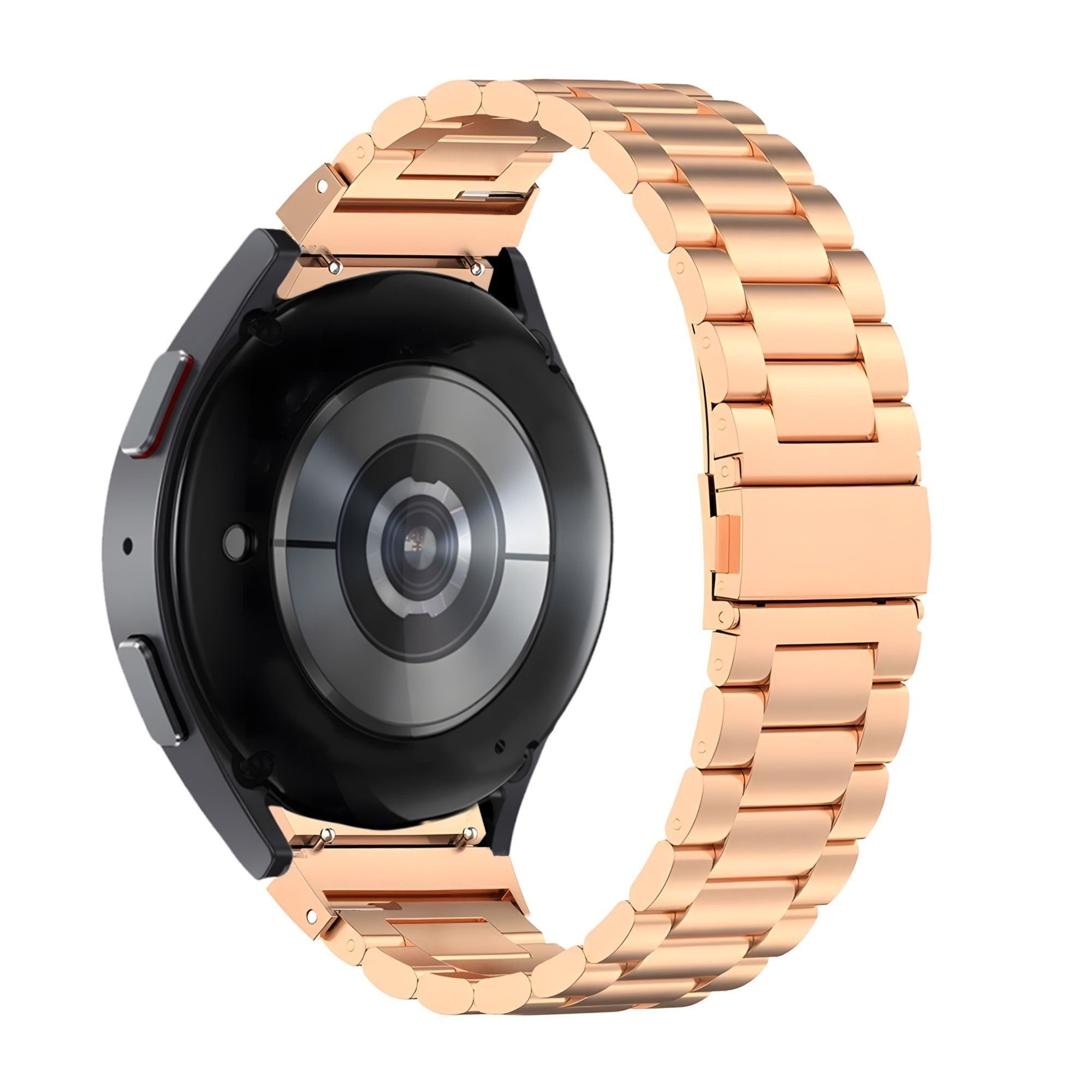 Stalen Classic horlogebandje - 20mm - Rosé goud