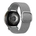 Elastische Easy Fit horlogebandje - 20mm - Grijs