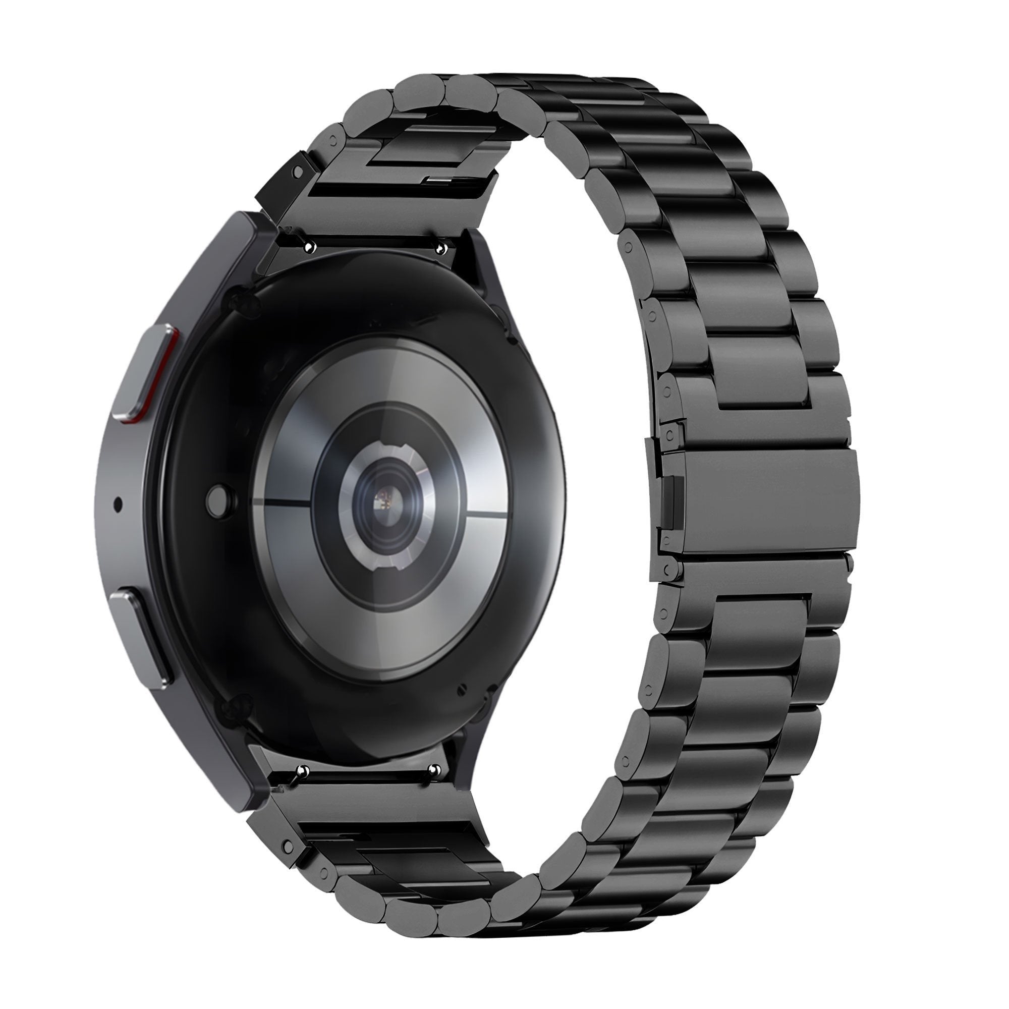 Stalen Classic horlogebandje - 20mm - Zwart