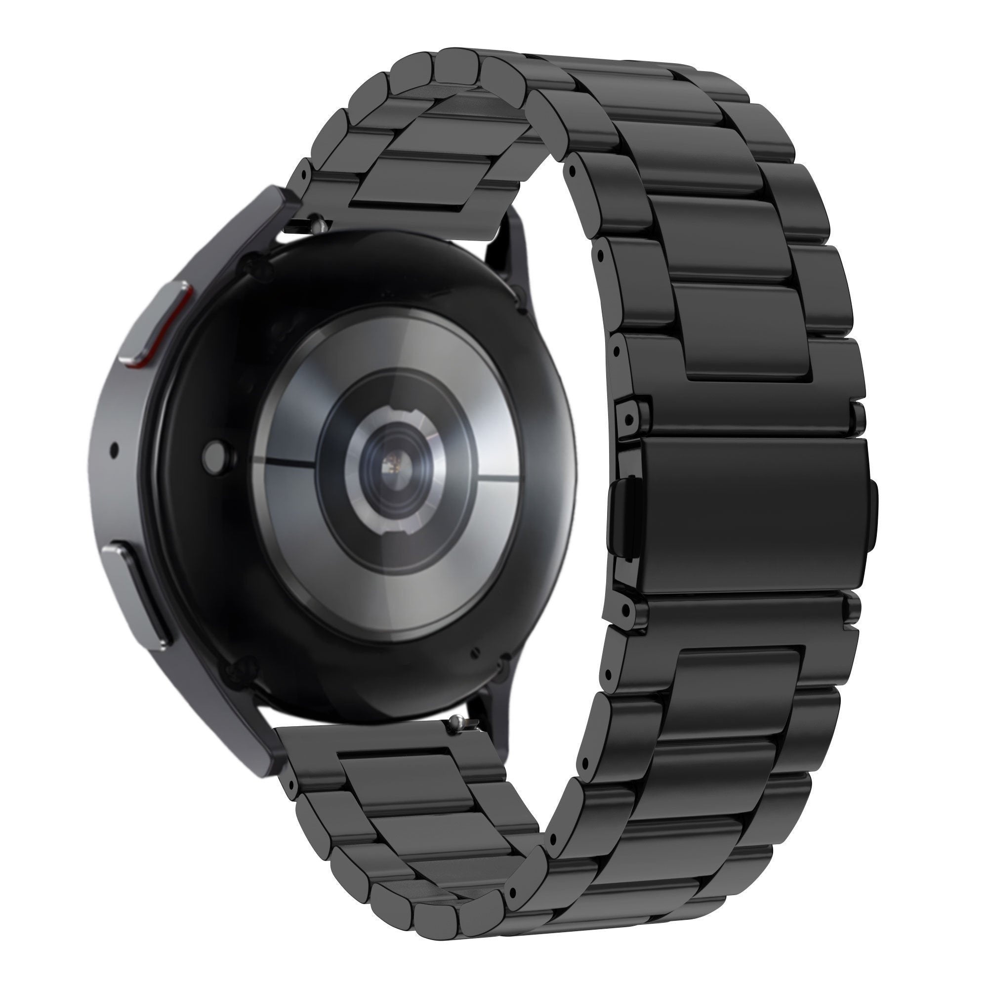 Stalen Classic horlogebandje - 22mm - Zwart