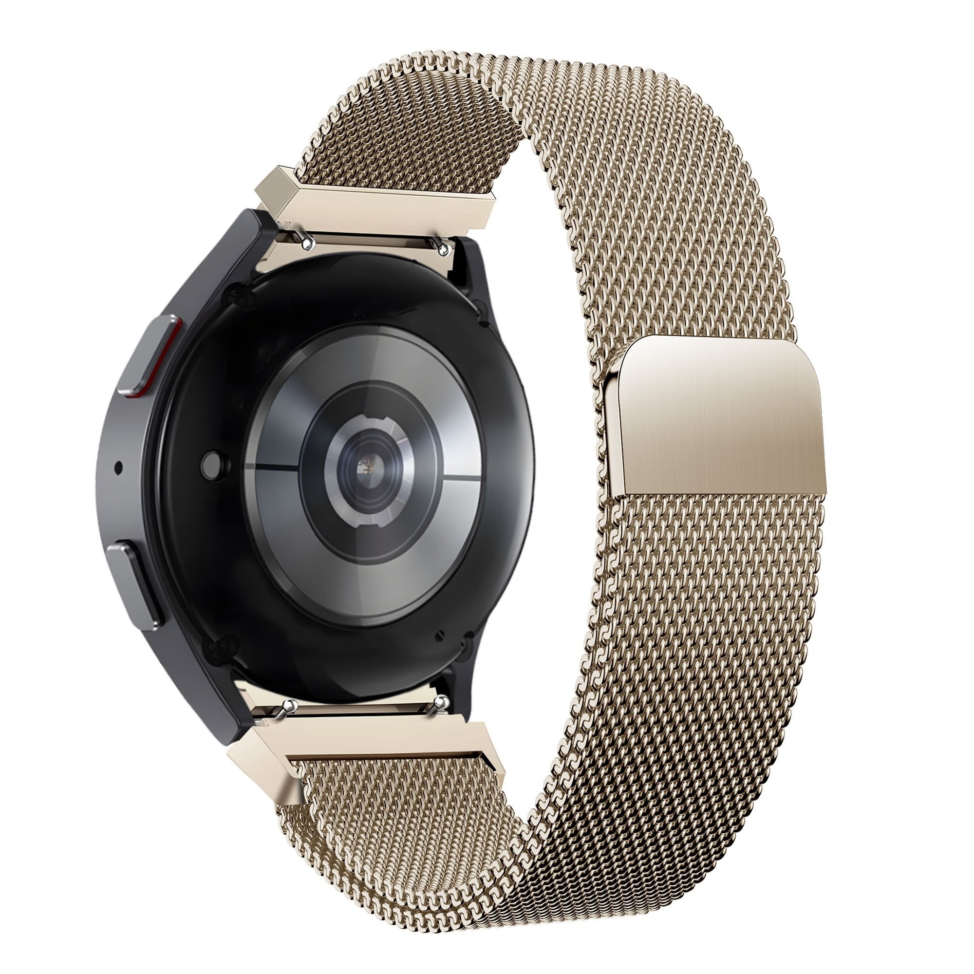 Milanese Loop horlogebandje - 20mm - Champagne