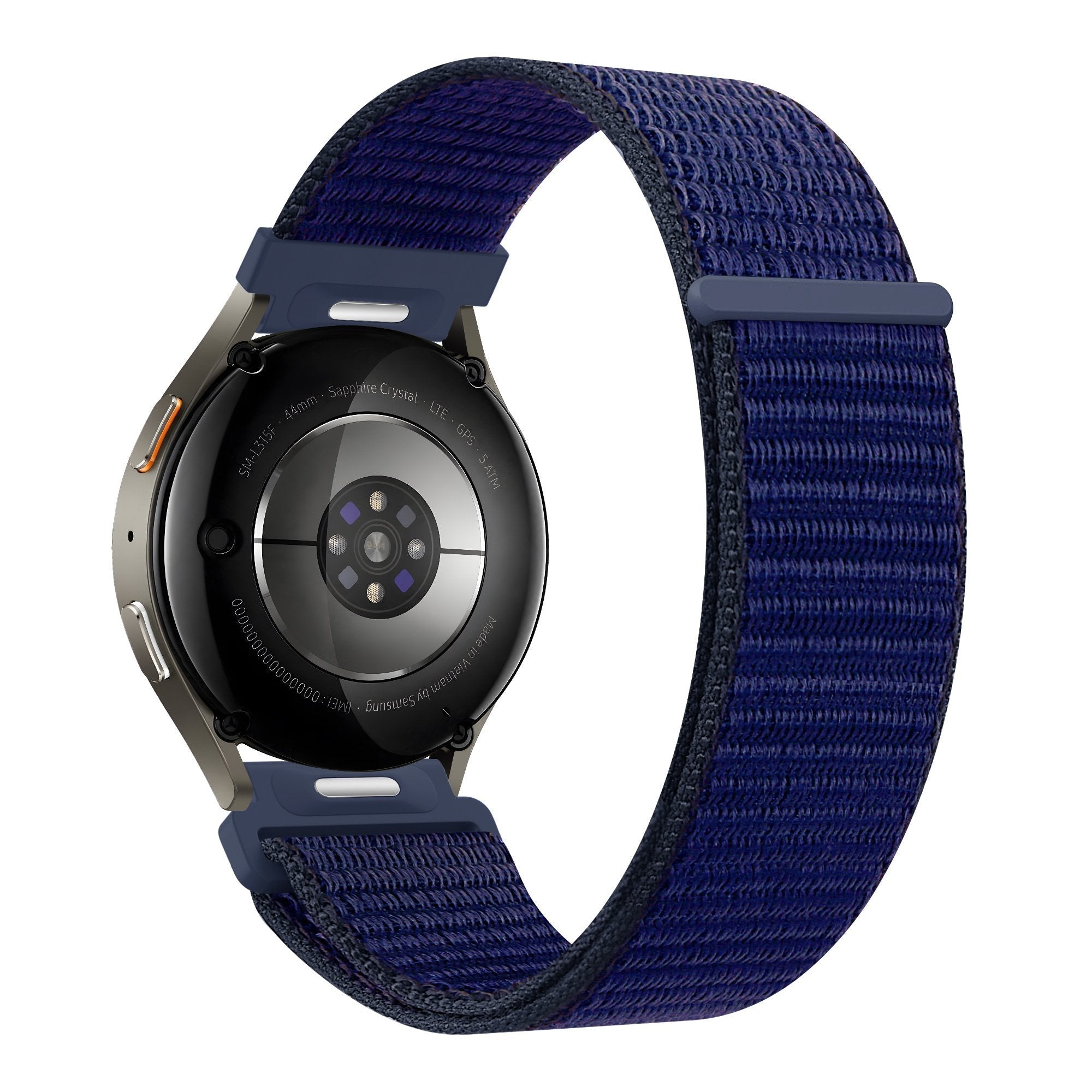 Nylon Easy fit horlogebandje - 20mm - Blauw