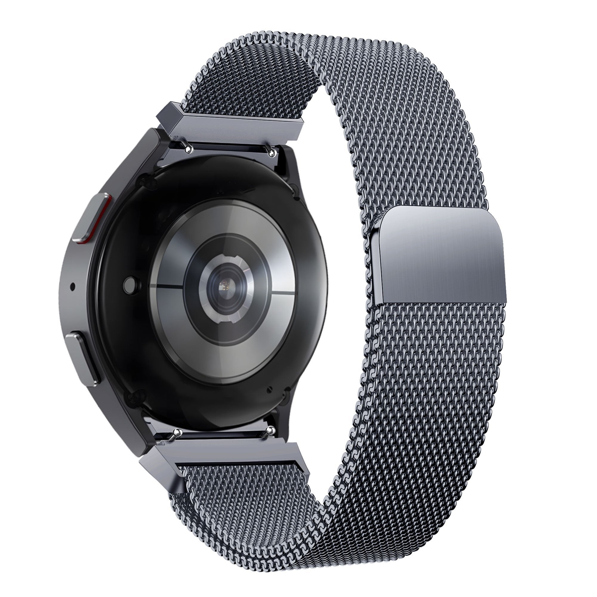 Milanese Loop horlogebandje - 20mm - Grijs