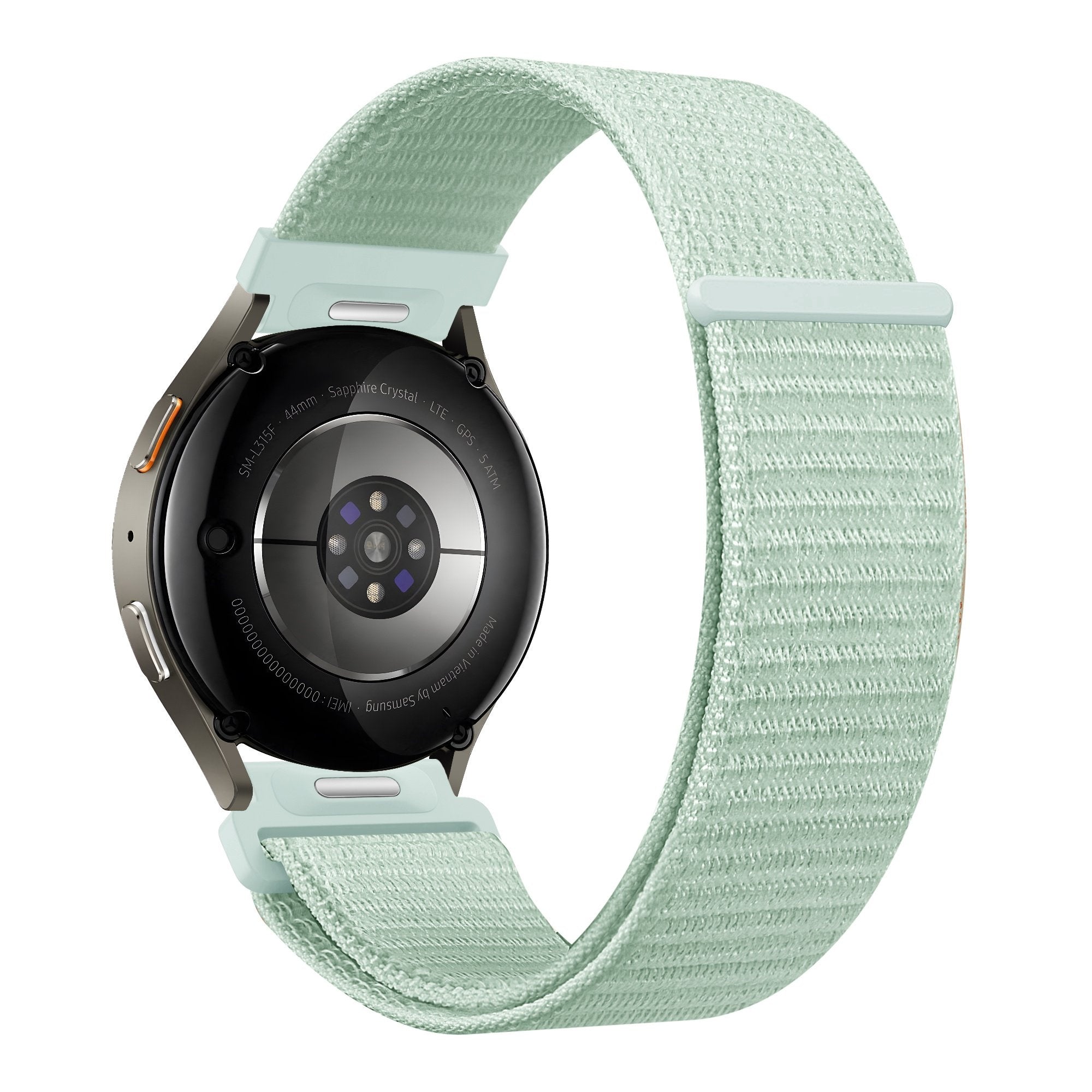 Nylon Easy fit horlogebandje - 20mm - Lichtgroen