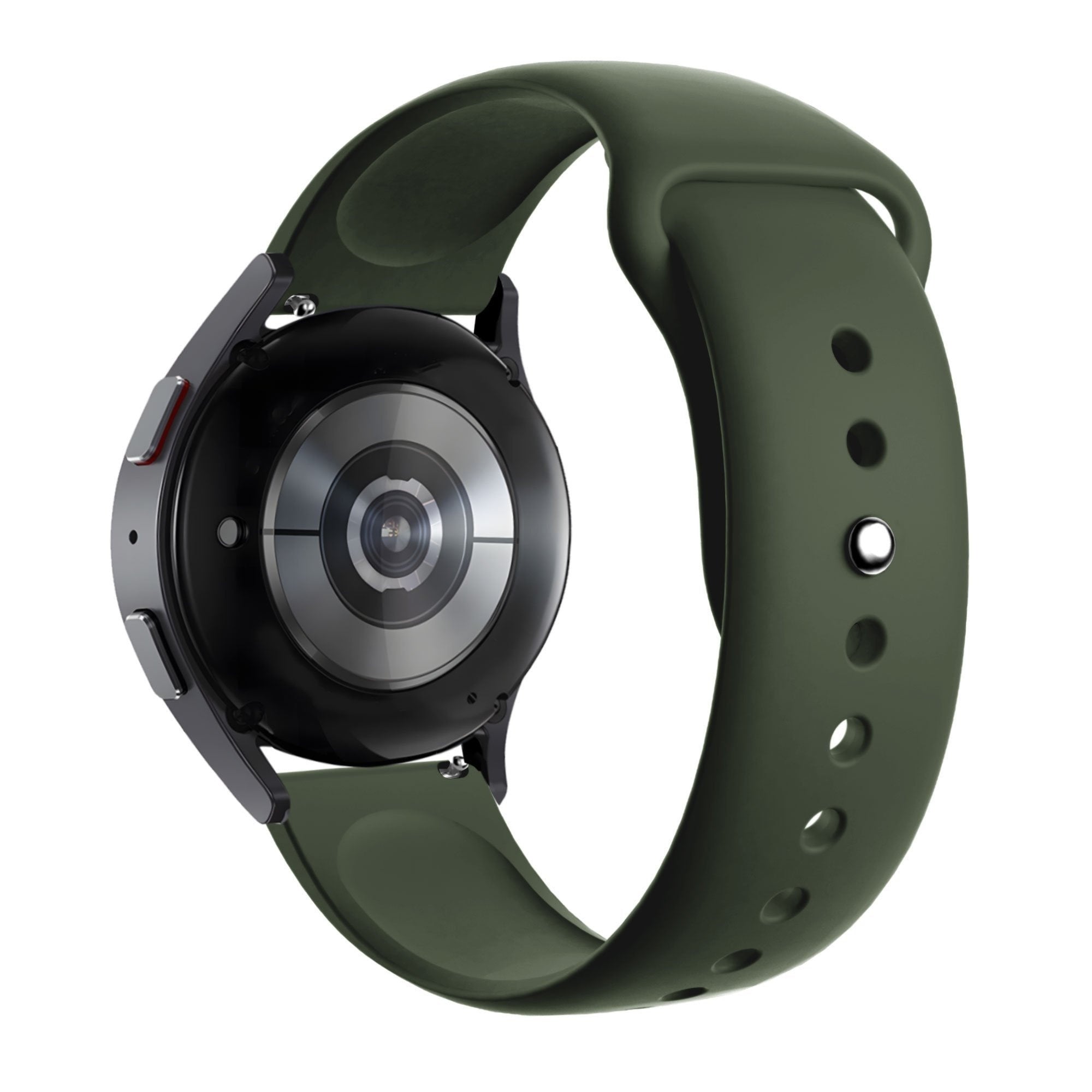 Sport Deluxe horlogebandje - 22mm - Olijfgroen