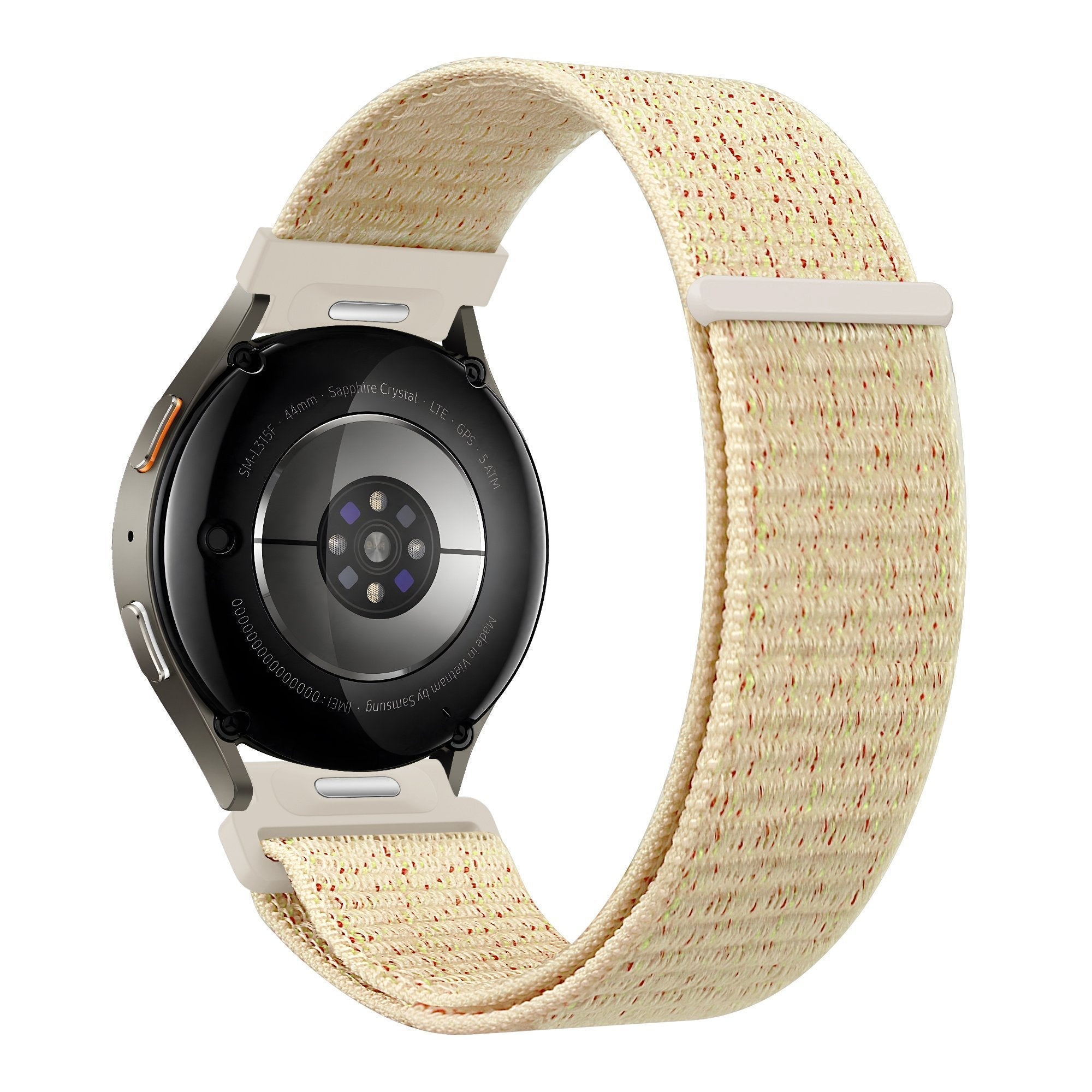Nylon Easy fit horlogebandje - 20mm - Blossom