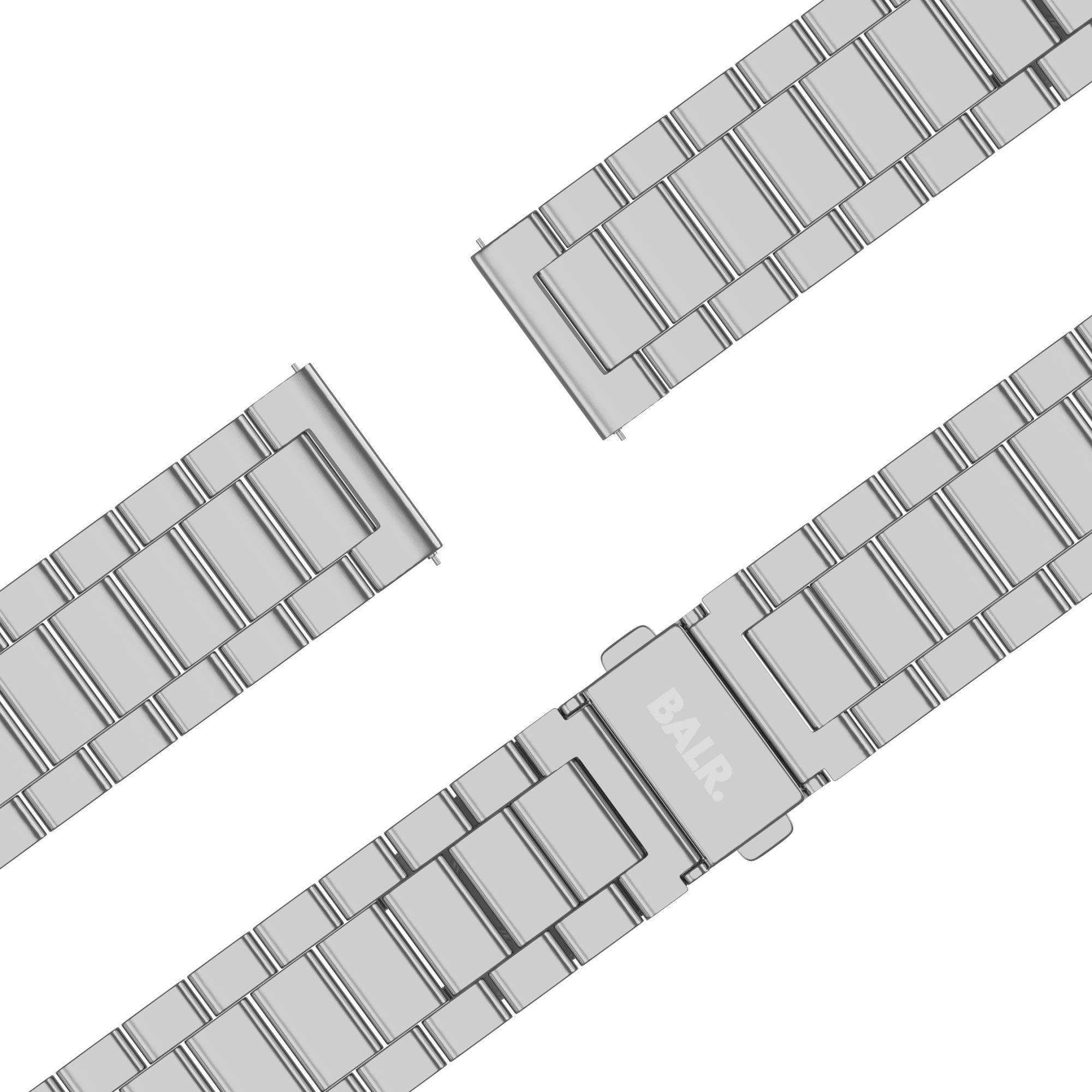 Stalen horlogebandje - 20mm - Zilver 2