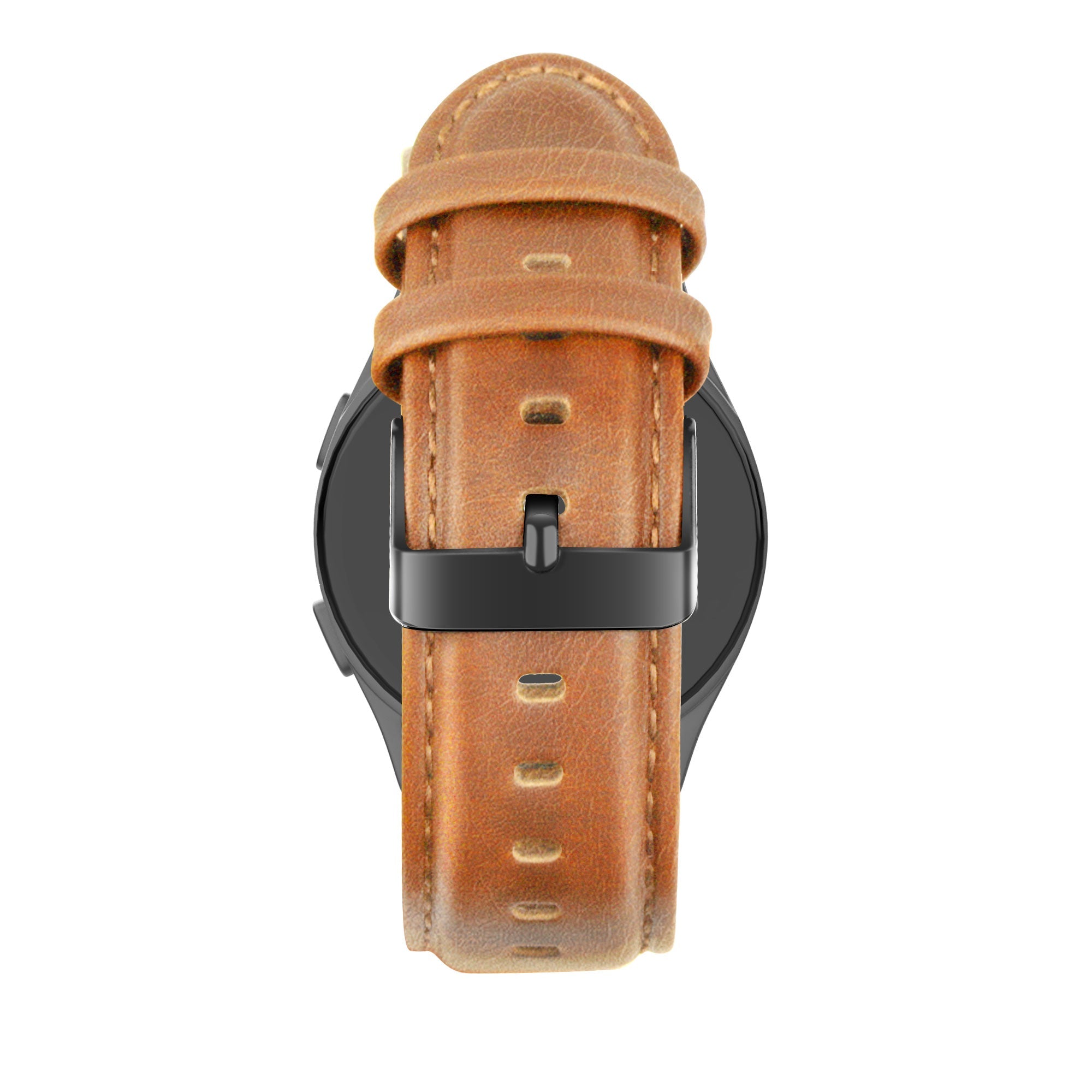 Leren Classic horlogebandje - 20mm - Bruin