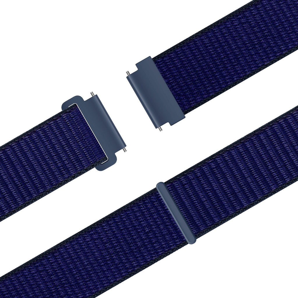 Nylon Easy Fit horlogebandje - 18mm - Blauw