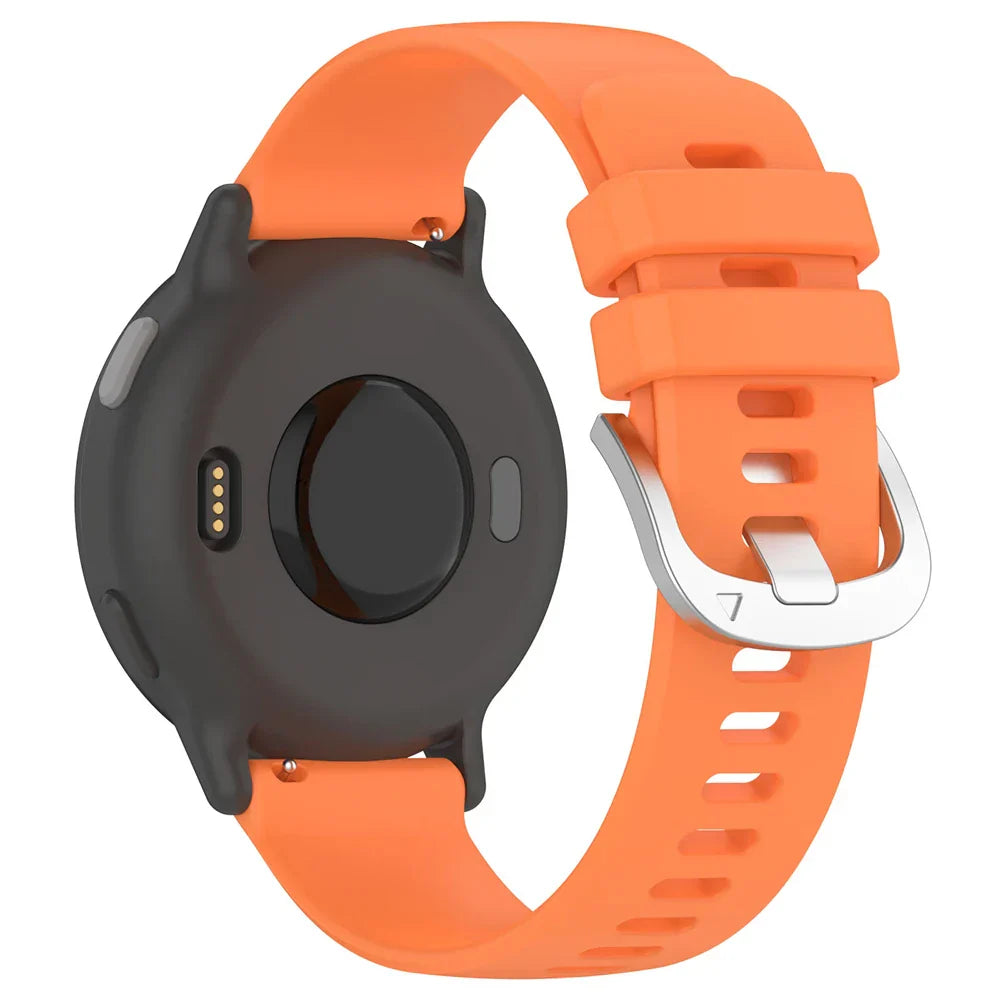 Siliconen Classic horlogebandje - 22mm - Oranje