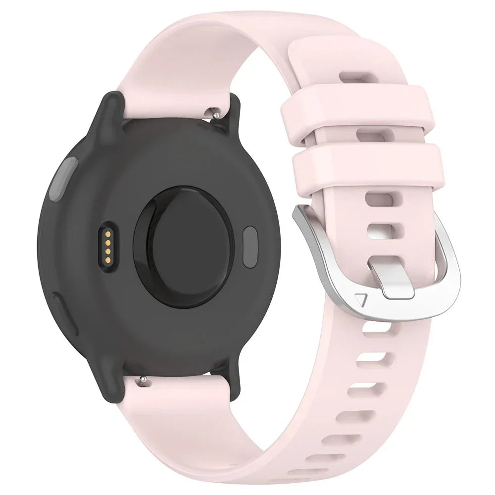 Siliconen Classic horlogebandje - 22mm - Roze