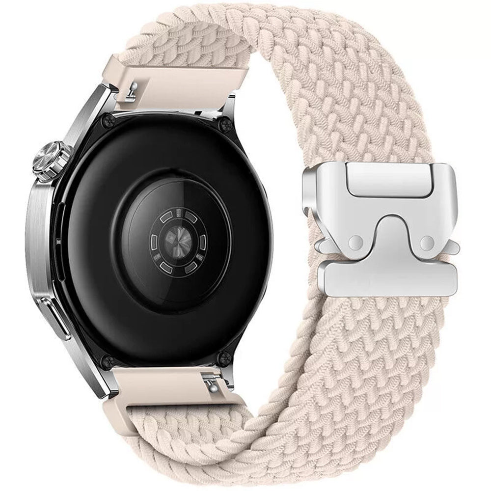 Gevlochten P-Buckle horlogebandje - 20mm - Sterrenlicht