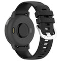 Siliconen Classic horlogebandje - 22mm - Zwart