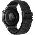 Gevlochten Nylon horlogebandje - 18mm - Zwart