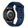 Outdoor Siliconen horlogebandje - 22mm - Donkerblauw