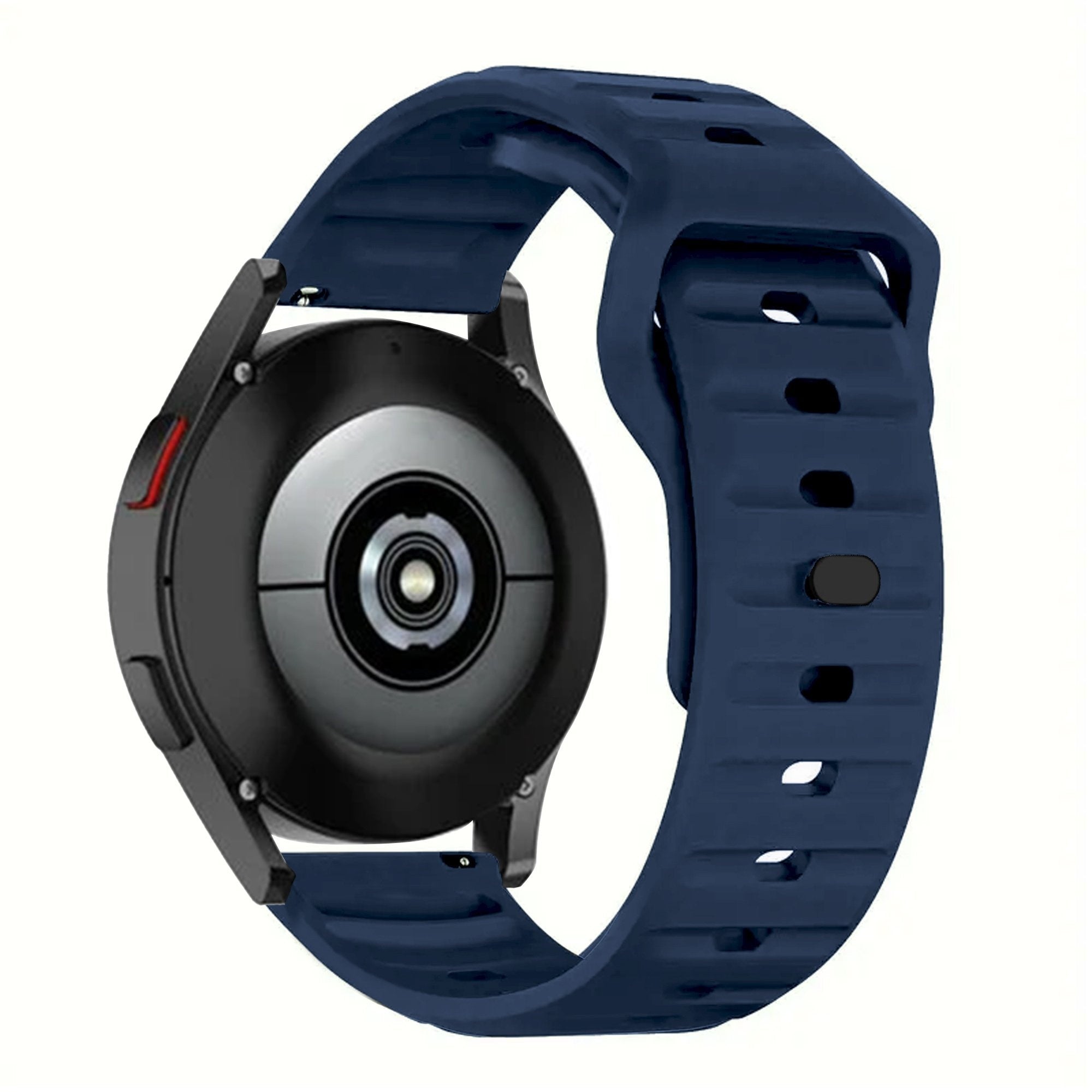 Outdoor siliconen horlogebandje - 20mm - Donkerblauw