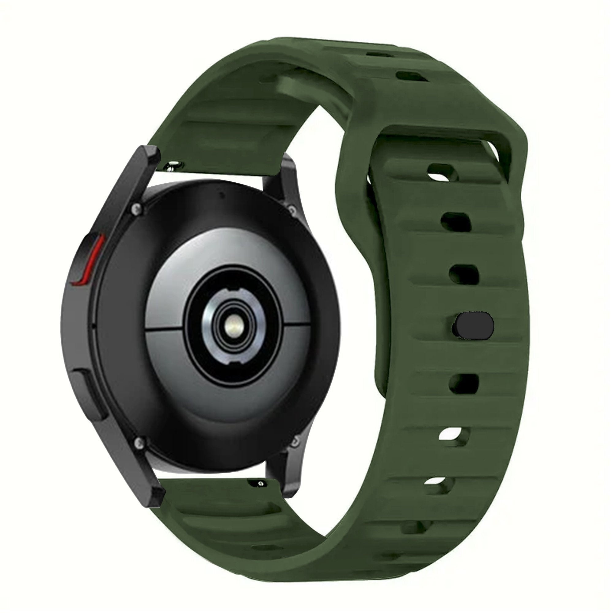 Outdoor Siliconen horlogebandje - 22mm - Groen