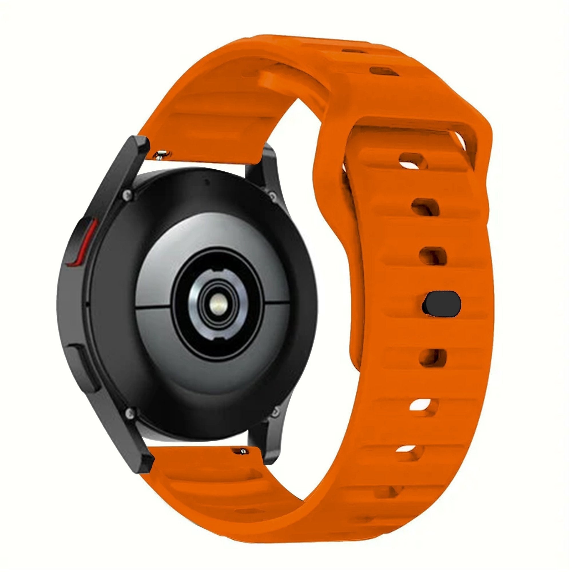 Outdoor Siliconen horlogebandje - 22mm - Oranje
