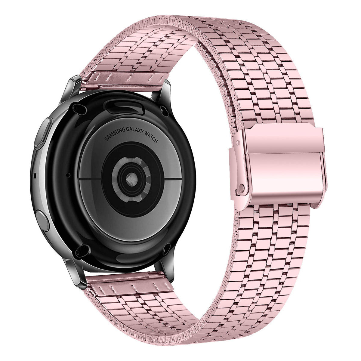 Roestvrij Stalen horlogebandje - 20mm - Rosé pink