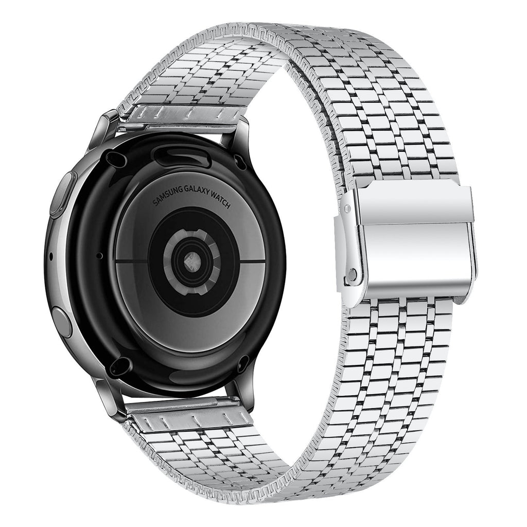 Roestvrij Stalen horlogebandje - 20mm - Zilver