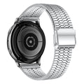 Roestvrij Stalen horlogebandje - 20mm - Zilver