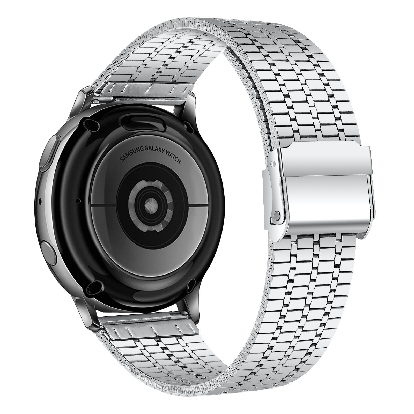 Roestvrij Stalen horlogebandje - 20mm - Zilver