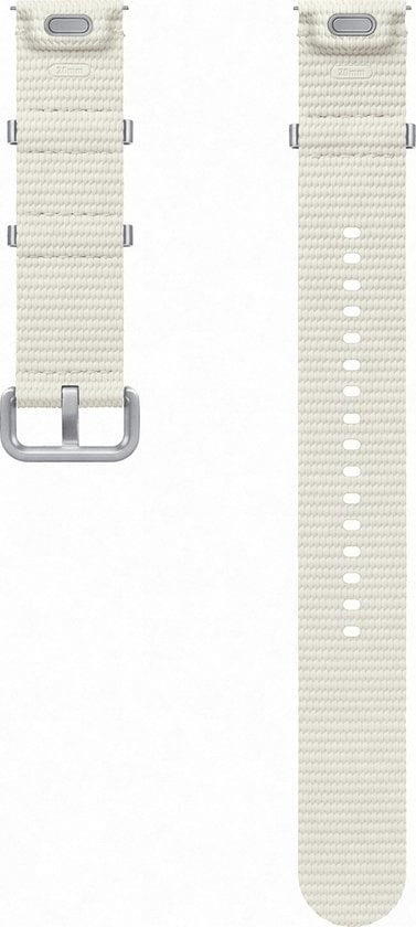 Athleisure horlogebandje - 20mm - Cream