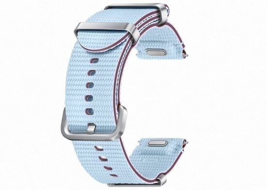 Athleisure horlogebandje - 20mm - Blauw
