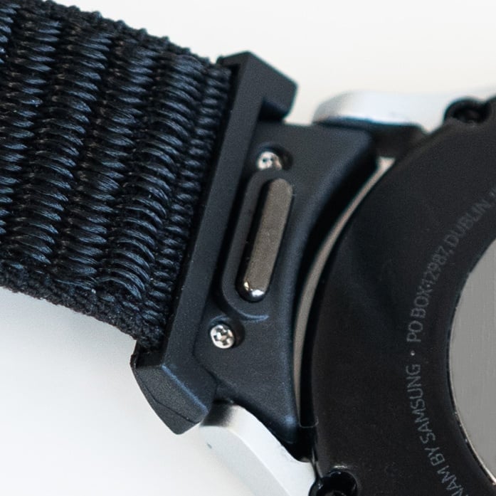 One Push Nylon horlogebandje - 20mm - Zwart