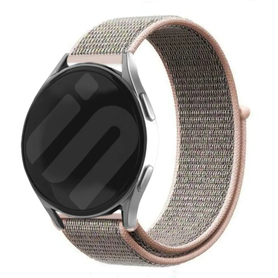 Nylon horlogebandje - 20mm - Pink sand