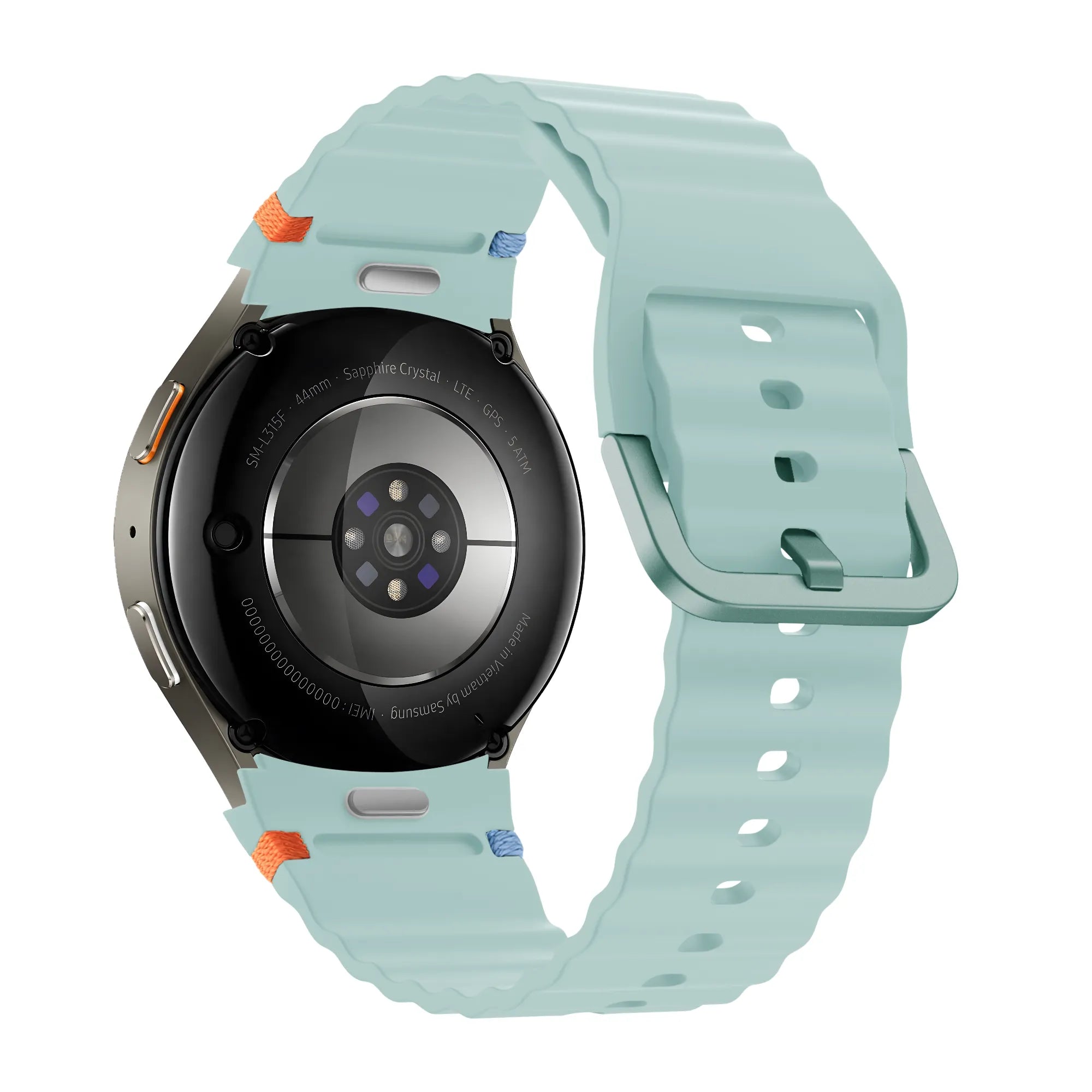 Wave Easy Fit horlogebandje - 20mm - Mint