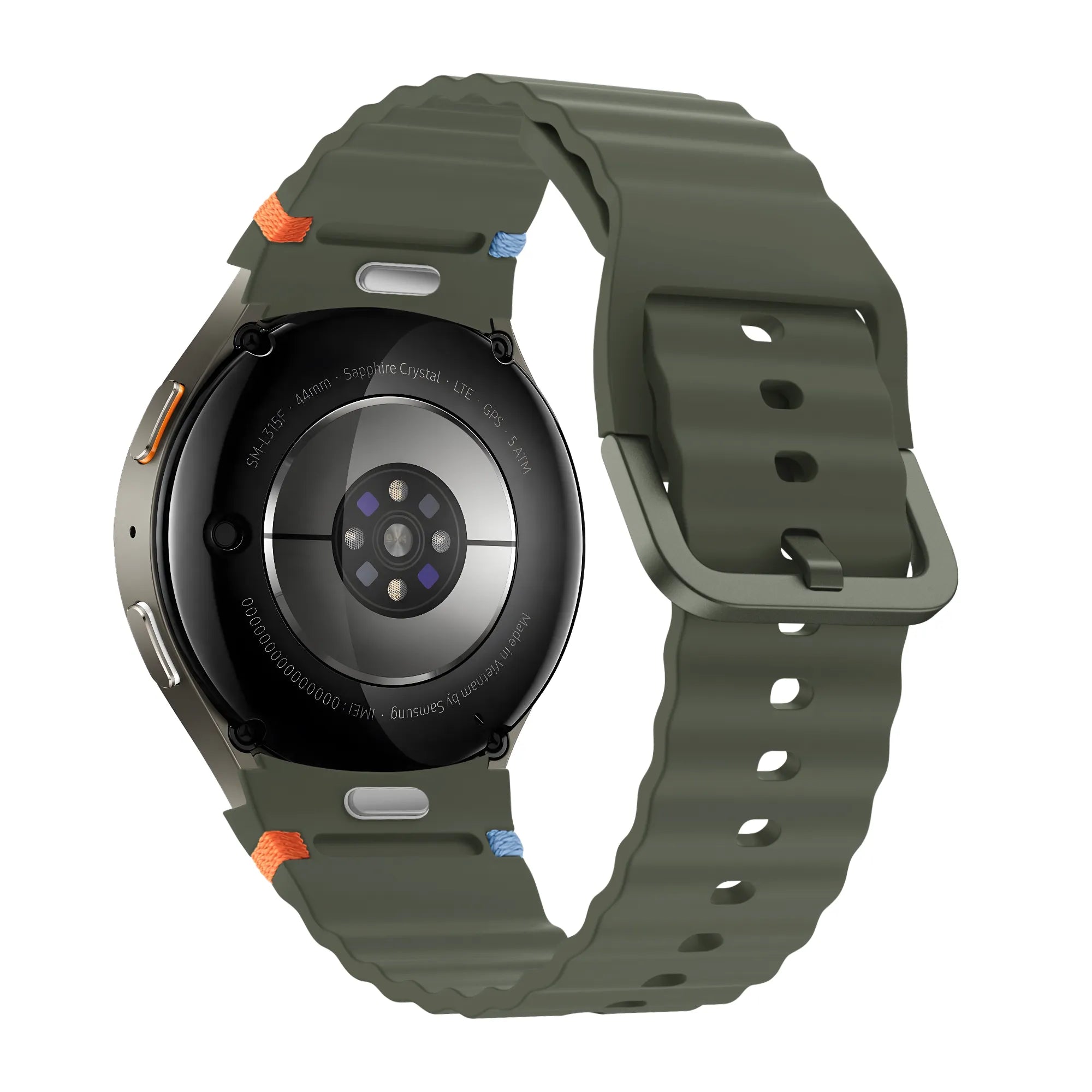 Wave Easy Fit horlogebandje - 20mm - Groen